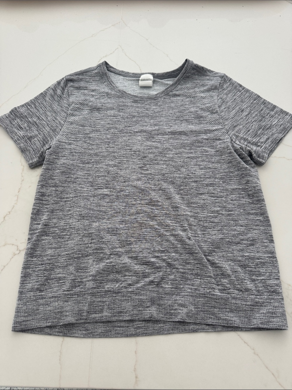 Athleta In Motion Seamless Heather Tee